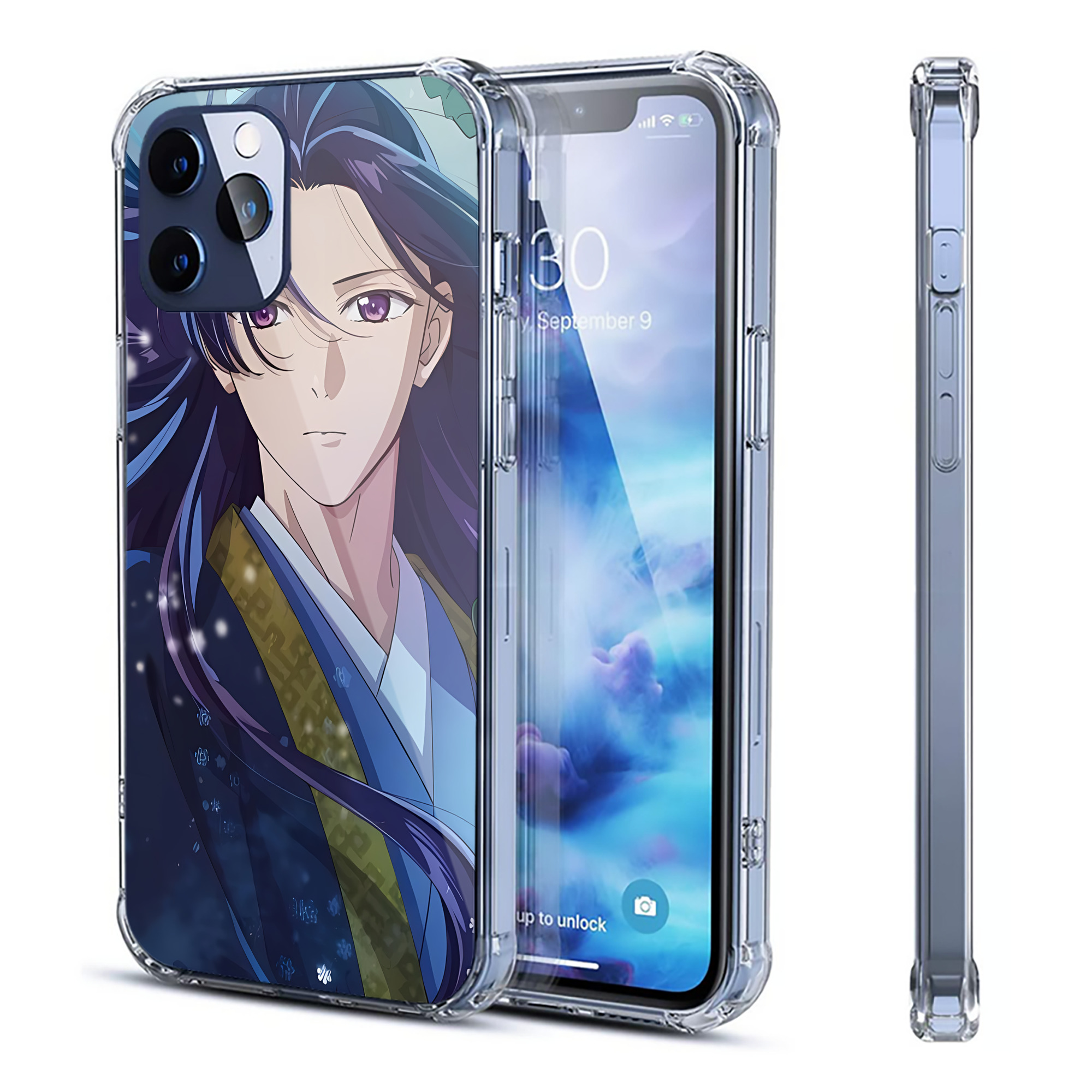 （画像用） 薬屋のひとりごと The Apothecary Diaries 【iPhone 12シリーズ対応】透明スマホケース（クリアソフトケース）